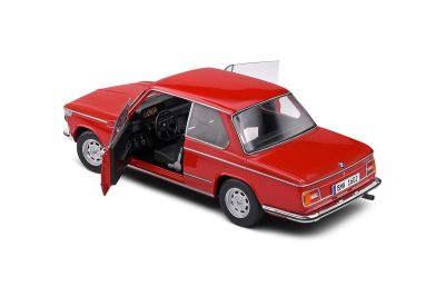 Метален автомобил BMW 1602 Red 1971 SOLIDO 1:18 - 1808601
