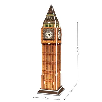 Пъзел 3D Миниатюрна Big Ben CubicFun S3015h 