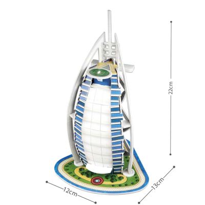 Пъзел 3D Миниатюрна Burj Al Arab CubicFun S3007h 
