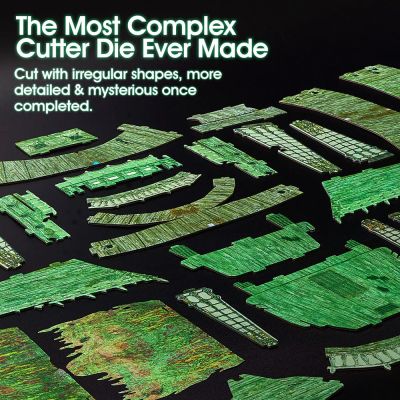 Пъзел 3D Пиратски кораб Летящ холандец Светещ в тъмното CubicFun T4041h