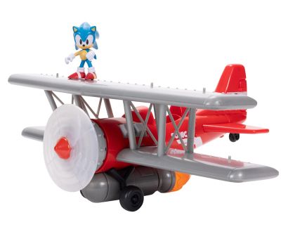Игрален комплект със самолет Tornado и Sonic Jakks Pacific 423284