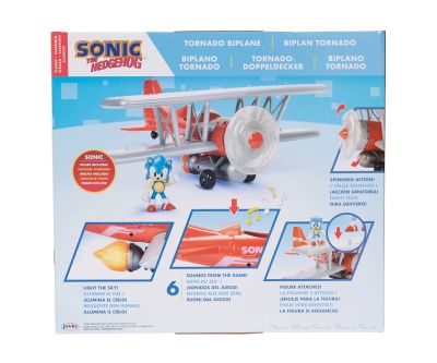 Игрален комплект със самолет Tornado и Sonic Jakks Pacific 423284