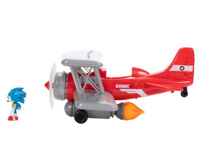 Игрален комплект със самолет Tornado и Sonic Jakks Pacific 423284