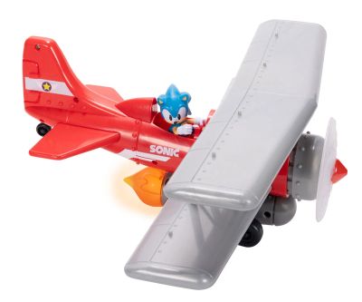 Игрален комплект със самолет Tornado и Sonic Jakks Pacific 423284