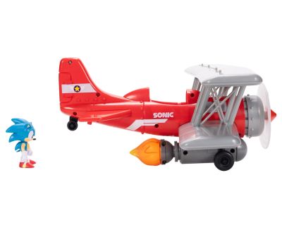 Игрален комплект със самолет Tornado и Sonic Jakks Pacific 423284