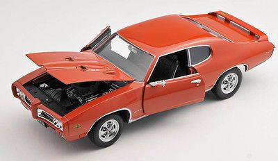 Welly - Метална количка 1969 Pontiac GTO 1:24