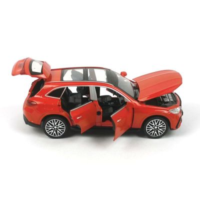 Метална кола Mercedes GLC със звук 1:32 Червена