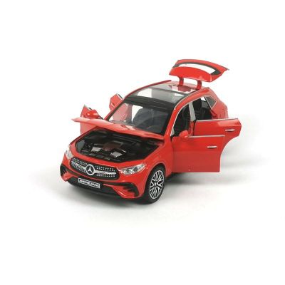 Метална кола Mercedes GLC със звук 1:32 Червена