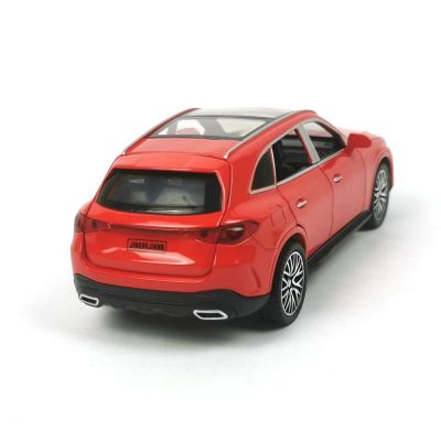 Метална кола Mercedes GLC със звук 1:32 Червена
