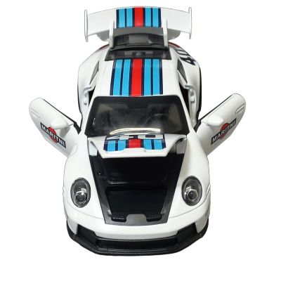Метална кола Porsche 911 GT3 RS RSR със звук 1:32 