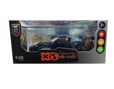 Метална кола Porsche 911 GT3 със звук 1:32 черен