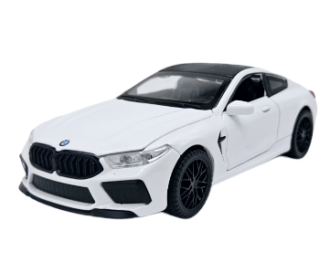 Метална кола BMW M8 със звук 1:32 