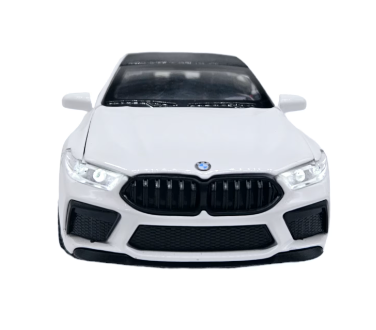 Метална кола BMW M8 със звук 1:32 
