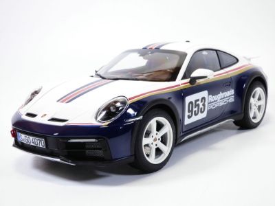 Метална кола Porsche 911 Dakar 2023 Roughroads Norev 1:18 - 187240
