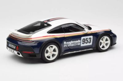 Метална кола Porsche 911 Dakar 2023 Roughroads Norev 1:18 - 187240