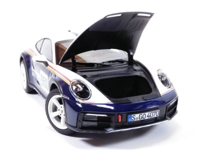 Метална кола Porsche 911 Dakar 2023 Roughroads Norev 1:18 - 187240