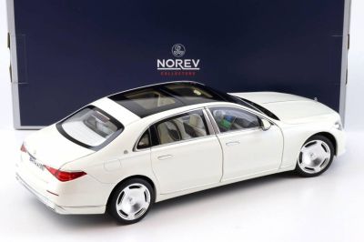 Метална кола Mercedes-Maybach S 680 4 MATIC 2021 Norev 1:18 - 183918