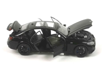 Метална кола BMW M320 със звук 1:32 черен
