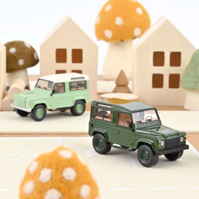 Металeн автомобил Land Rover Defender 1995 Jet-car 1/43 Norev 845108