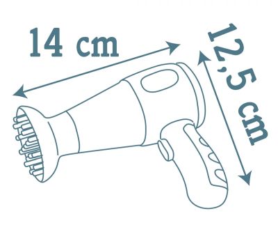 Комплект за прически със сешоар Smoby 7600320144
