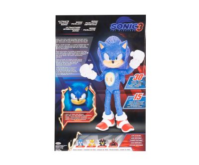 Интерактивна играчка Sonic с фрази Jakks Pacific 424754 Sonic 3 Movie