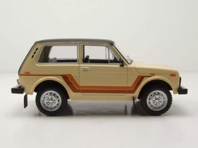 Метална кола Lada Niva 5000 Beige 1980 WHITE BOX 124224