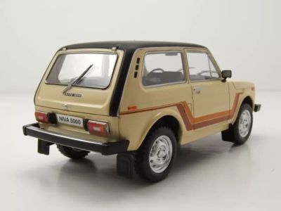 Метална кола Lada Niva 5000 Beige 1980 WHITE BOX 124224