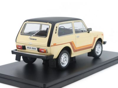 Метална кола Lada Niva 5000 Beige 1980 WHITE BOX 124224