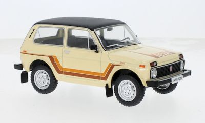 Метална кола Lada Niva 5000 Beige 1980 WHITE BOX 124224