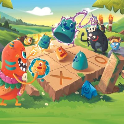 Настолна игра Чудовищни тик-так пръсти Морски шах Hape H1109