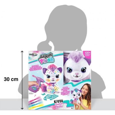 Плюшена играчка за оцветяване Коте Kitty CANAL TOYS CTOFG272