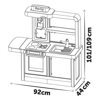 Детска кухня Tefal Evolutive Smoby 7600312308 