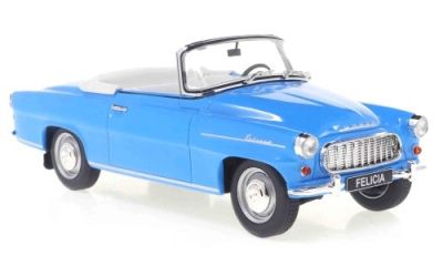 Метална кола Skoda Felicia Cabriolet 1970 WHITE BOX 124228