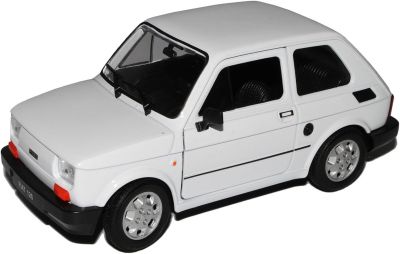 Метална кола Polski Fiat 126 Welly 1:24