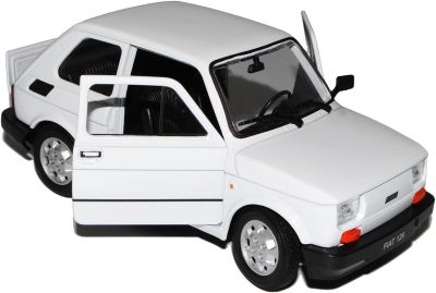 Метална кола Polski Fiat 126 Welly 1:24