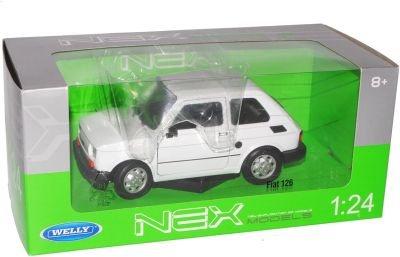 Метална кола Polski Fiat 126 Welly 1:24