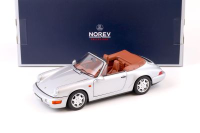 Метална кола Porsche 911 Carrera 2 Cabriolet 1990 Norev 1:18 - 187330