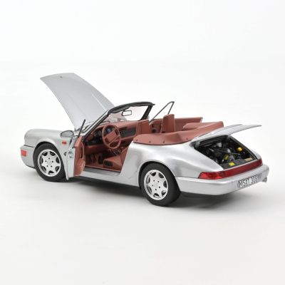 Метална кола Porsche 911 Carrera 2 Cabriolet 1990 Norev 1:18 - 187330