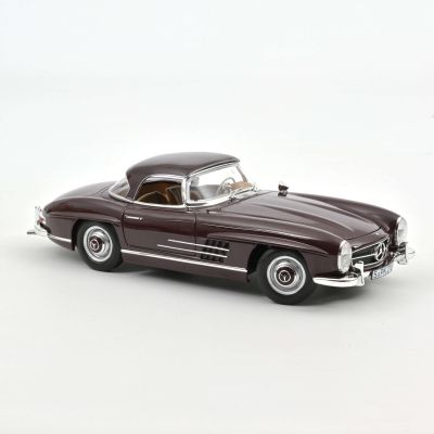 Метална кола Mercedes-Benz 300 SL Roadster 1957 Norev 1:18 - 183891