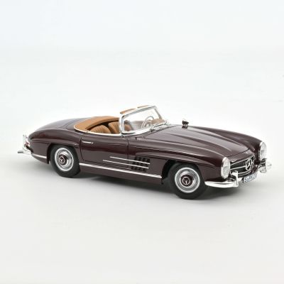 Метална кола Mercedes-Benz 300 SL Roadster 1957 Norev 1:18 - 183891