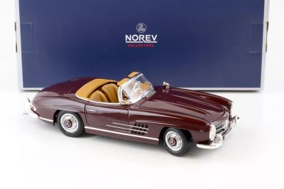 Метална кола Mercedes-Benz 300 SL Roadster 1957 Norev 1:18 - 183891
