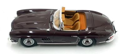 Метална кола Mercedes-Benz 300 SL Roadster 1957 Norev 1:18 - 183891