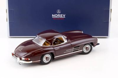Метална кола Mercedes-Benz 300 SL Roadster 1957 Norev 1:18 - 183891
