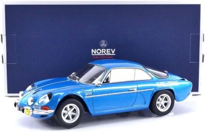Метална кола Renault Alpine A110 1600S 1972 Norev 1:18 - 185307
