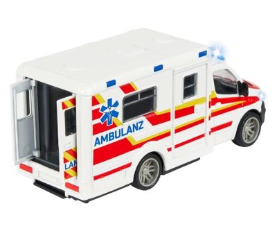 Линейка със звук и светлина Mercedes-Benz Sprinter Majorette 213712001038