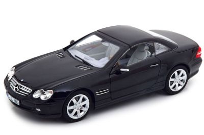 Метална кола Mercedes-Benz SL 500 2003 Norev 1:18 - 183840