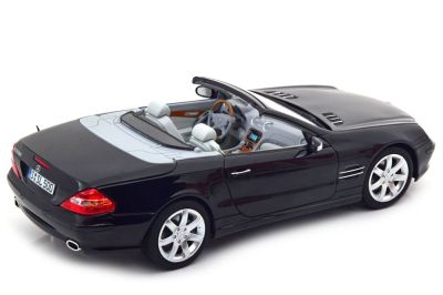Метална кола Mercedes-Benz SL 500 2003 Norev 1:18 - 183840
