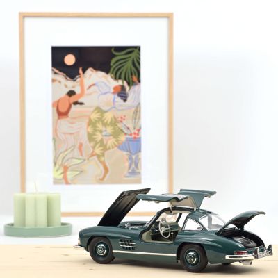 Метална кола Mercedes-Benz 300 SL 1954 Norev 1:18 - 183851