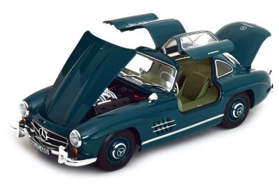 Метална кола Mercedes-Benz 300 SL 1954 Norev 1:18 - 183851
