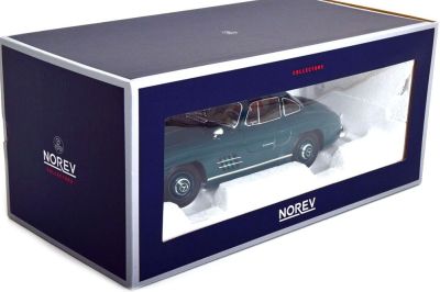 Метална кола Mercedes-Benz 300 SL 1954 Norev 1:18 - 183851